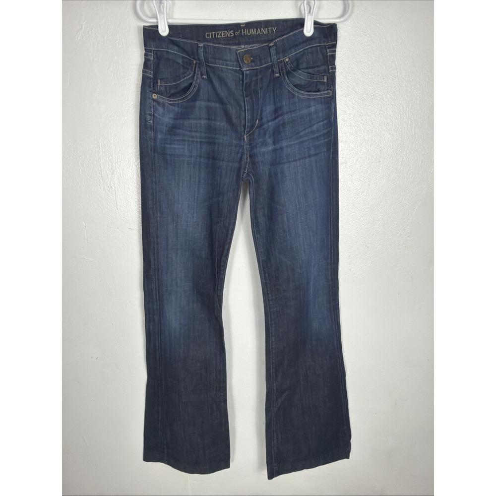 NWOT Citizens of Humanity Jeans Hutton‎ Mid Rise Wide Leg Sz 29